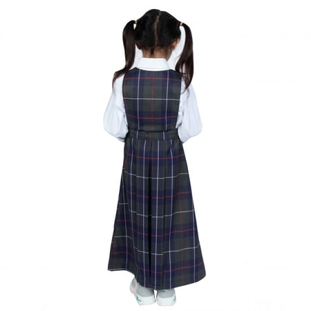 مريول روضة بتصميم كاروهات