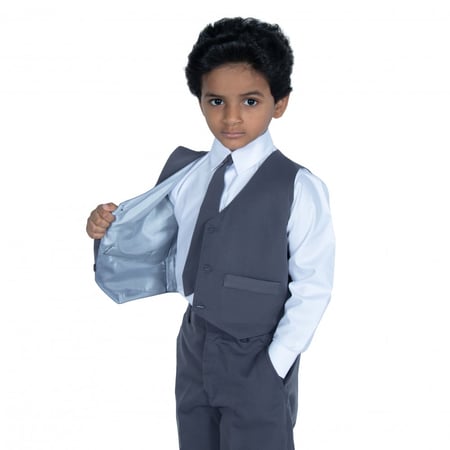 طقم روضة ولادي من كنزي رصاصي