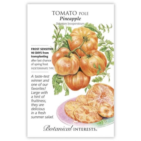 بذور طماطم الاناناس - Pineapple Pole Tomato Seeds