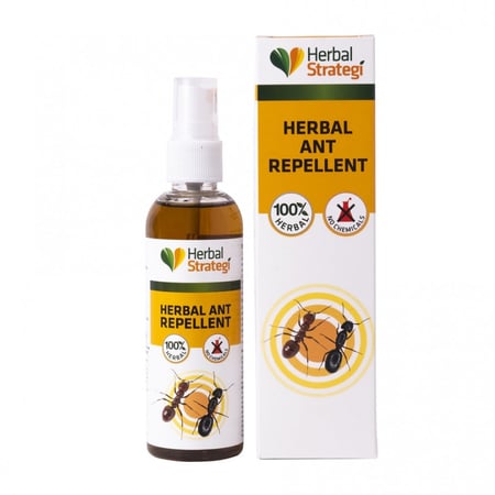 طارد النمل طبيعي من زيوت عشبية - Herbal Strategi Just Out Herbal Ant Repellent