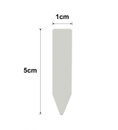 علامات تشتيل صغيرة - 50 قطعة - Plastic Plant Tags