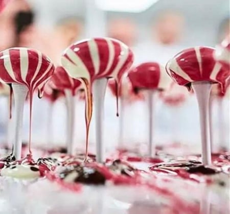 عصا شكولاته عصا شكولاه شكولاته فولكانو ستاند الفولكانو ادوات شكولاته