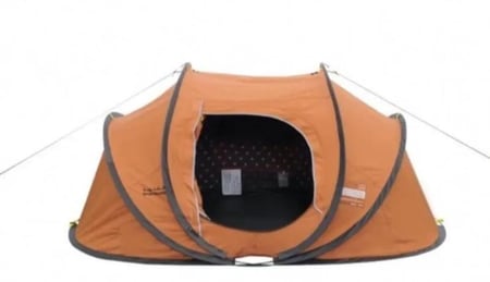 خيمة المبيت الشتوية القاضي - طبقتين للحماية والدفء في البر