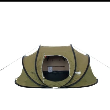 خيمة مبيت القاضي رمادي برتقالي