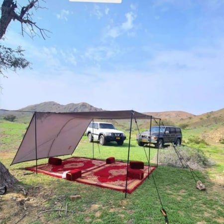 مظلة الشقردية قطن مقاس 5* 4.35