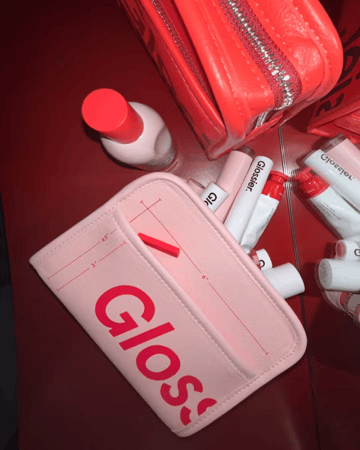 Glossier Mini Makeup Bag
