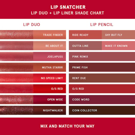 ONE/SIZE Lip Snatcher Hydrating Liquid Lipstick and Lip Gloss Duo