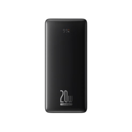 بطارية متنقلة بيسوس LIfePO4 بسعة 18000 مللي امبير بقوة 20 واط