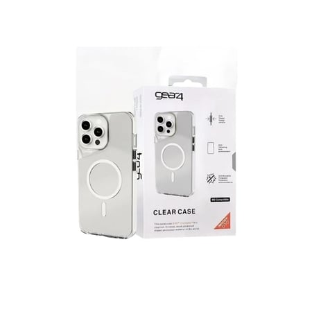 كفر حماية جير 4 يدعم ماج سيف للأيفون - شفاف