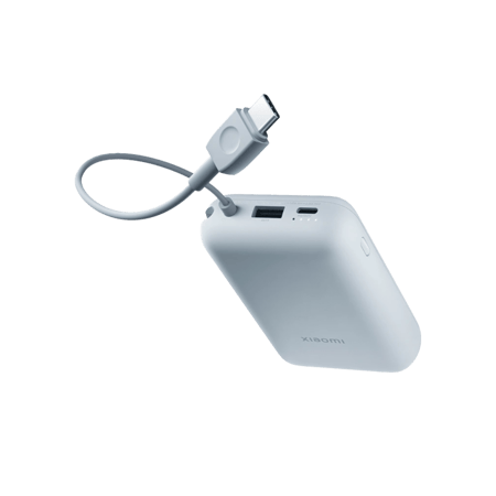 بطارية شاومي متنقلة 10000mAh - ازرق فاتح