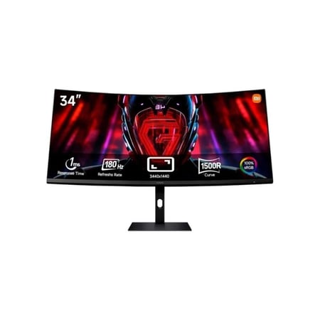شاومي شاشة العاب منحنية 34 بوصة معدل تحديث 180 هرتز - G34WQi
