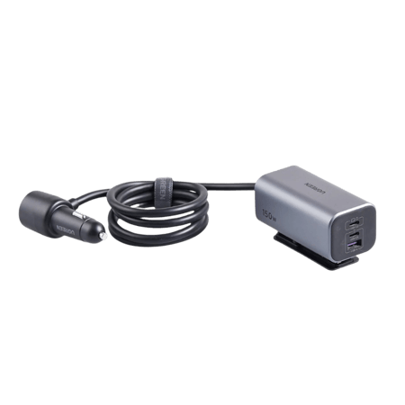 شاحن سيارة يوجرين 4 منافذ بقوة 150 واط