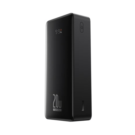 بطارية متنقلة بيسوس LIfePO4 بسعة 27000 مللي امبير بقوة 20 واط