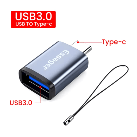 وصلة محول إساجر OTG تايب سي الى يو اس بي