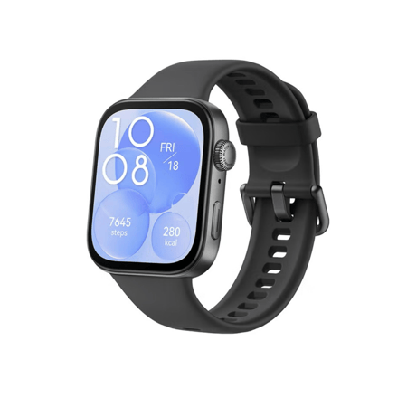 ساعة هواوي واتش فيت3 مقاس 1.82 بوصة - اسود