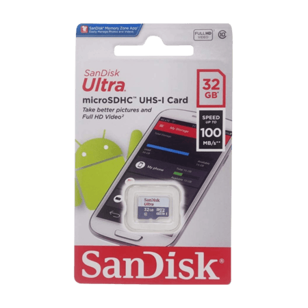 بطاقة ذاكرة ساندسك الترا بسعة 32 جيجابايت