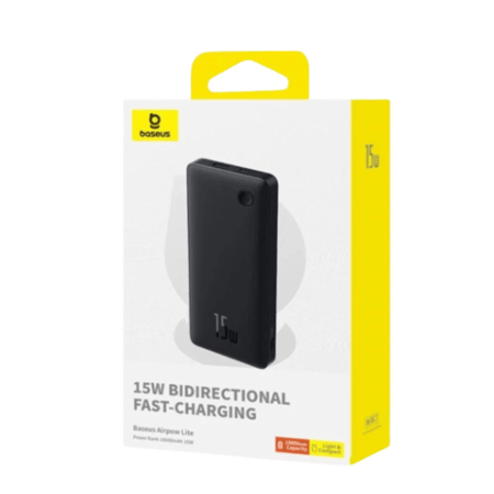 بطارية بيسوس متنقلة بسعة 10000mAh