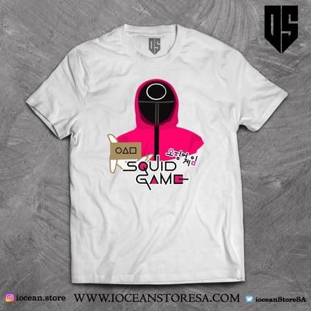 تيشيرت - squid game - لعبة الحبار