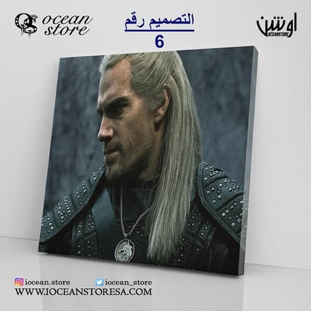 لوحة كانفس - the witcher - ذا ويتشر