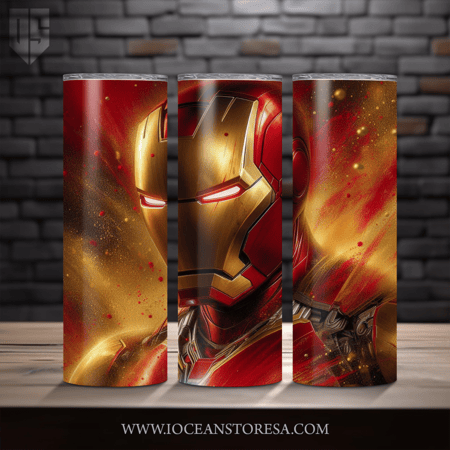 ‏Tumbler / ترافل مق سعة 20 أونصة -  تمبلر - Iron Man -  آيرون مان