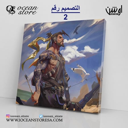 لوحة كانفس - Overwatch - اوفرواتش