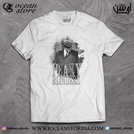 تيشيرت -  Peaky Blinders - بيكي بلايندرز- توماس شيلبي