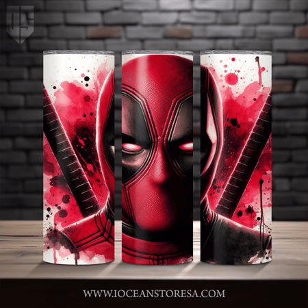 ‏Tumbler / ترافل مق سعة 20 أونصة -  تمبلر - Deadpool  - ديدبول