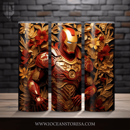 ‏Tumbler / ترافل مق سعة 20 أونصة -  تمبلر - Iron Man -  آيرون مان