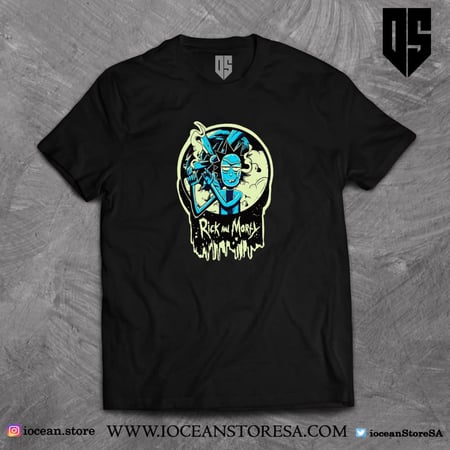 تيشيرت - rick and morty - ريك ومورتي