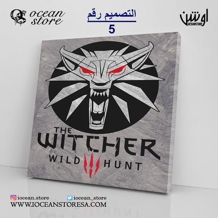 لوحة كانفس - the witcher - ذا ويتشر