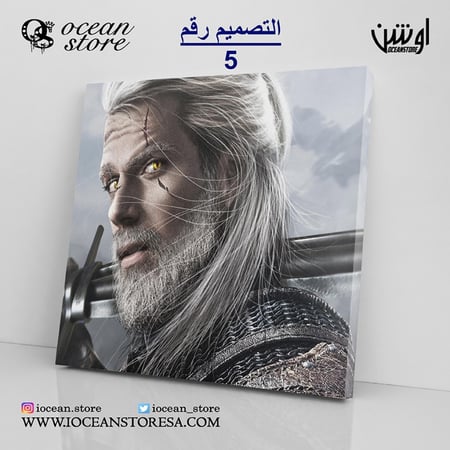 لوحة كانفس - the witcher - ذا ويتشر