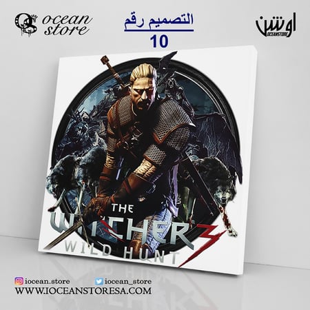 لوحة كانفس - the witcher - ذا ويتشر