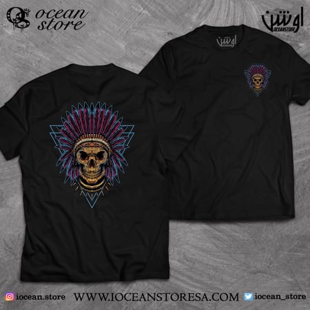 تيشيرت - جمجمة