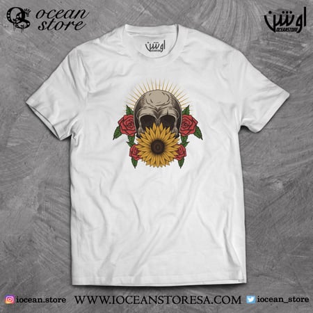 تيشيرت - جمجمة