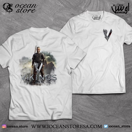 تيشيرت - Vikings - فايكنقز - راغنار لوثبروك