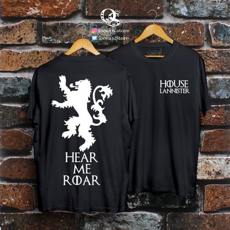 تيشيرت -  Game OF Thrones - قيم اوف ثرونز - صراع العروش