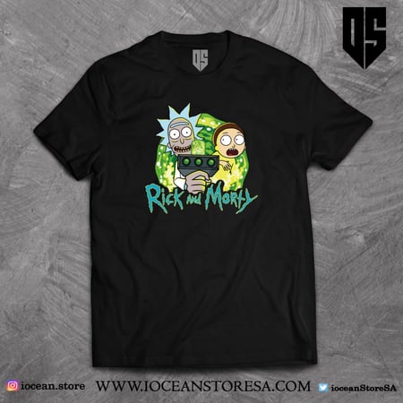 تيشيرت - rick and morty - ريك ومورتي