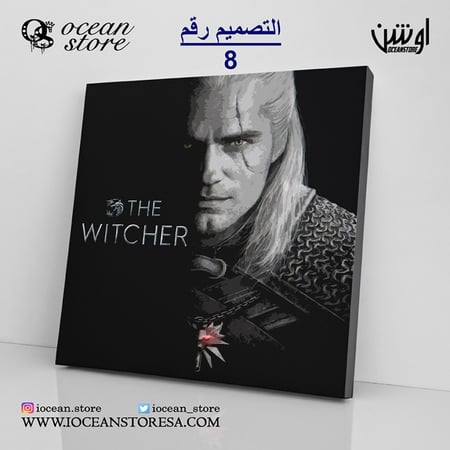 لوحة كانفس - the witcher - ذا ويتشر