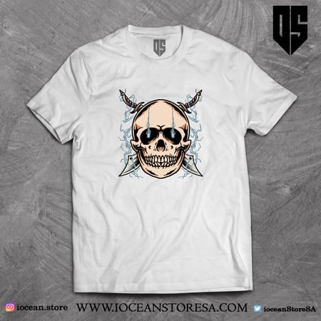 تيشيرت - جمجمة