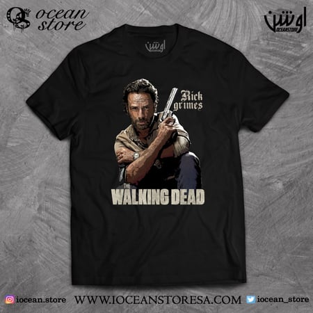 تيشيرت - The Walking Dead - الموتى السائرون