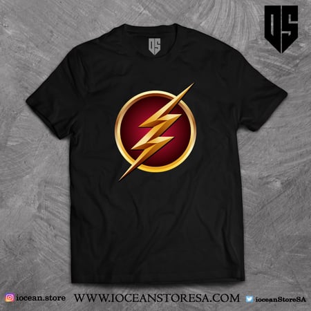 تيشيرت - The Flash - ذا فلاش - البرق