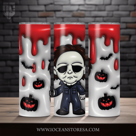 ‏Tumbler / ترافل مق سعة 20 أونصة -  تمبلر - شخصيات مرعبة - horror movie characters - Michael Myers