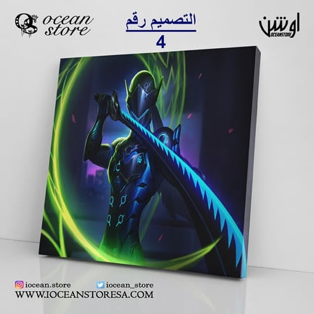 لوحة كانفس - Overwatch - اوفرواتش