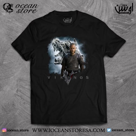 تيشيرت - Vikings - فايكنقز - راغنار لوثبروك