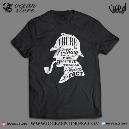 تيشيرت - Sherlock- شيرلوك / شارلوك هولمز