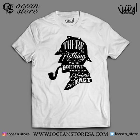 تيشيرت - Sherlock- شيرلوك / شارلوك هولمز