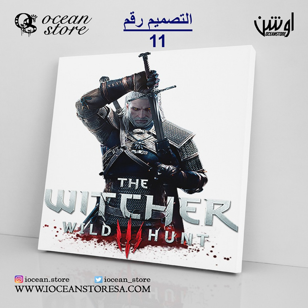 لوحة كانفس - the witcher - ذا ويتشر