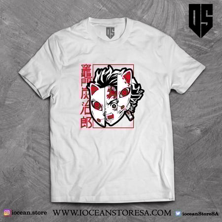 تيشيرت -  demon slayer - قاتل الشياطين