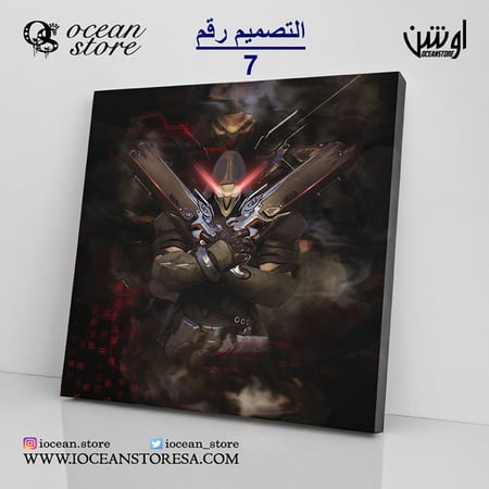 لوحة كانفس - Overwatch - اوفرواتش