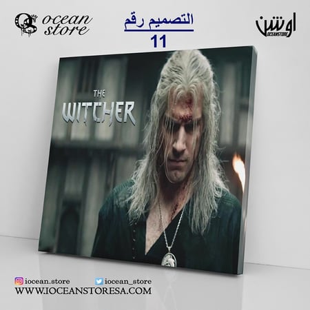 لوحة كانفس - the witcher - ذا ويتشر